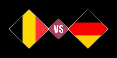belgium vs german flag
